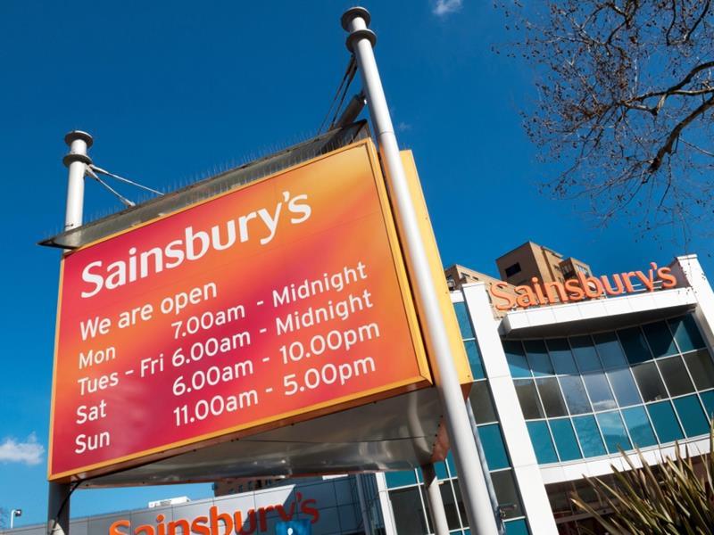 Sainsburys Opening Times Image to u