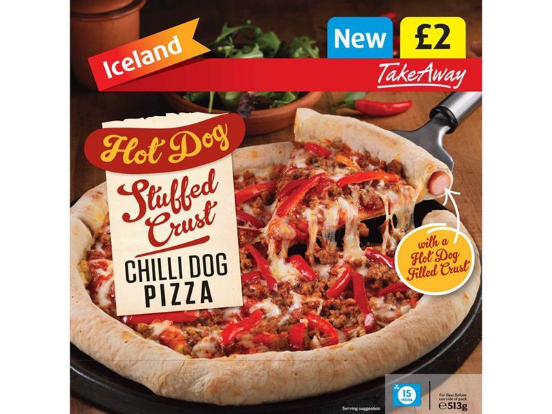 Iceland unveils hot dog stuffed crust pizza
