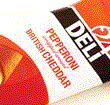 Deli pepperoni cheddar