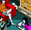 grocery advertisers illustration