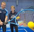 Sir Chris Hoy and Judy Murray