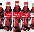 In the latest Coca-Cola promo, names are the game