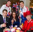 Right royal knees-up at Poundland