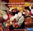 Tesco revamped ready meals advert