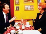 Mary Portas with David Cameron