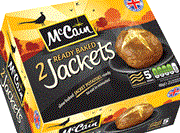 The Ready Baked Jackets will be sold in two and four-packs