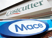 Costcutter and Mace symbols