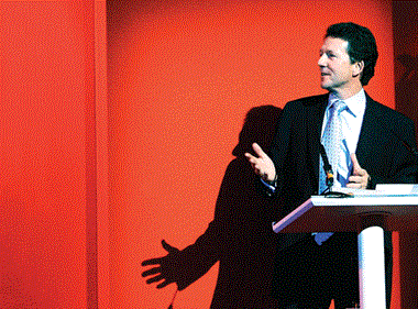 Gavin Darby takes centre stage at Premier Foods