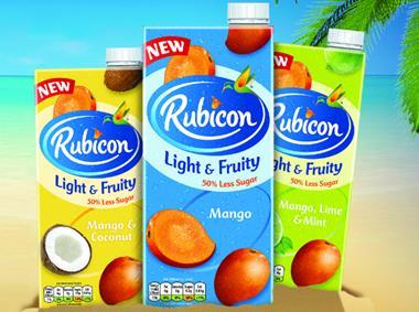Rubicon gets Light & Fruity range ‘with half the sugar’