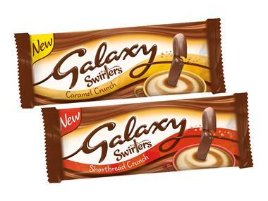 Galaxy targets hot drink occasions with dunkable Swirlers