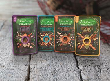John West adds Creations range of microwaveable pouch meals