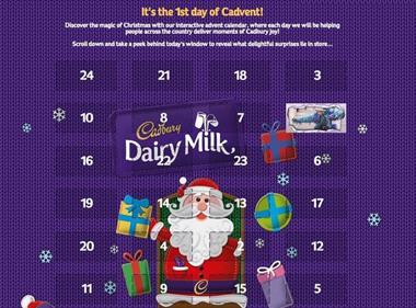 Cadbury joins with Yahoo Storytellers for #Cadvent Christmas