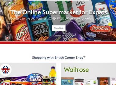 Waitrose lists 2,000 own-label lines on British Corner Shop site