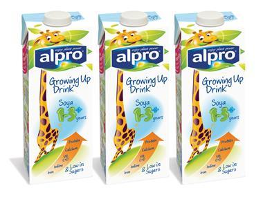 Alpro adds Growing Up chilled kids' soya drink