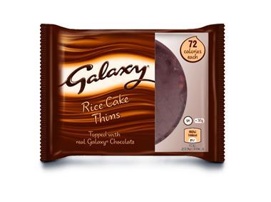 Mars Chocolate Drinks & Treats launches Galaxy Rice Cakes Thins