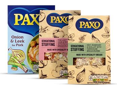 Premier Foods makes Sensational additions to Paxo stuffing range
