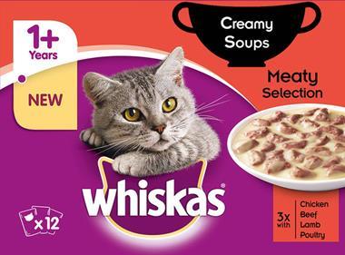 Cat soups: Whiskas and Sheba add 'UK firsts'