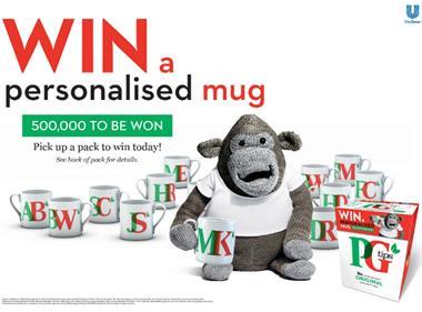 PG Tips kicks off personalised mugs on-pack promotion