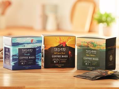 Taylors of Harrogate packs three big sellers into coffee bag