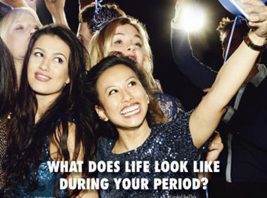 Tampax launches party-themed push for Compak Pearl