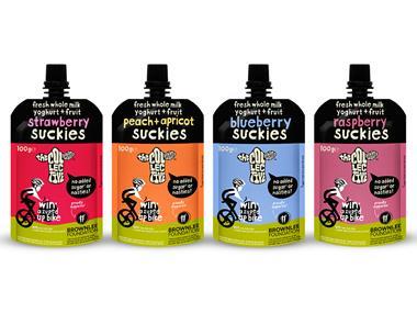 The Collective cuts sugar in Suckies yoghurt pouches by 20%