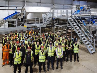 Potato supplier Branston unveils new £1.7m production line