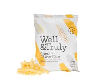Well&Truly adds gluten-free Crunchy Cheese Sticks to range