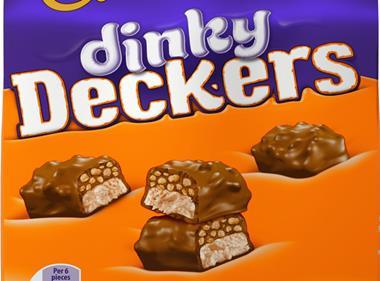 Cadbury launches bitesized Dinky Deckers chocolate pouches