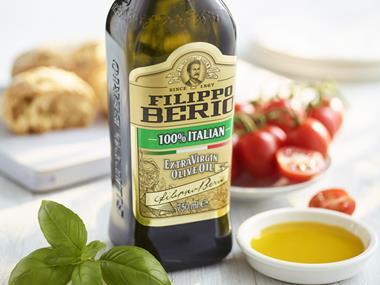 Filippo Berio launches a 100% Italian Extra Virgin Olive Oil