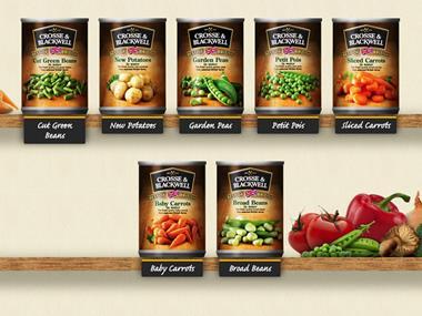 Crosse & Blackwell canned veg range dropped by Princes