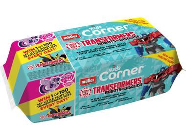 Müller cuts amount of sugar in Kids Corner yoghurts by 50%