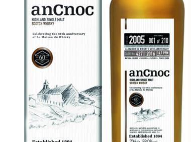AnCnoc unveils its first-ever single cask bottling