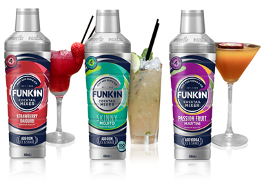 Funkin offers new cocktail mixer kits