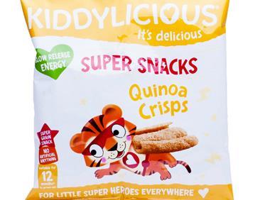 Kiddylicious unveils quinoa and lentil Super Snacks for kids