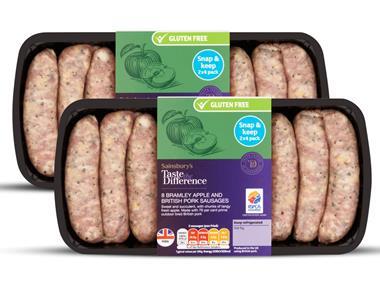Sainsbury's looks to cut waste with sausage snap packs