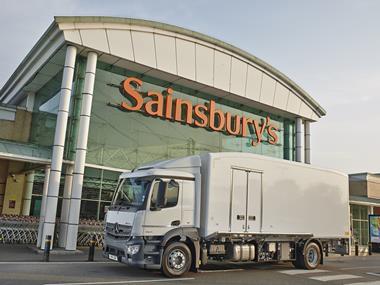 Sainsbury's trials zero-emission truck refrigeration unit