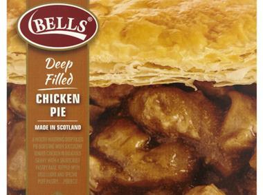 Scotland's Bells launches Deep Filled Pies duo