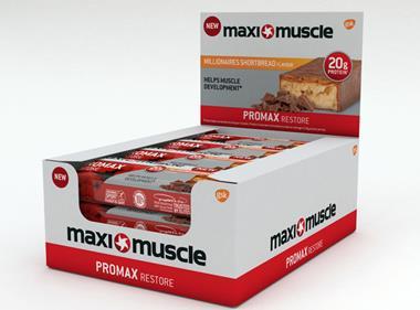 Maximuscle gets nine new high-protein bars