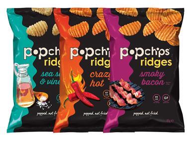 Popchips readies ridged range and unveils new look for brand