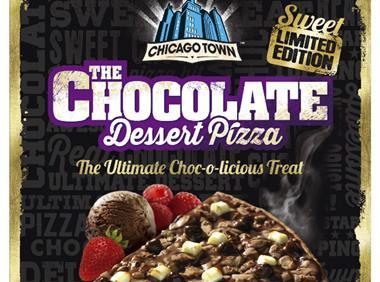 Chicago Town targets sharers with Chocolate Dessert Pizza