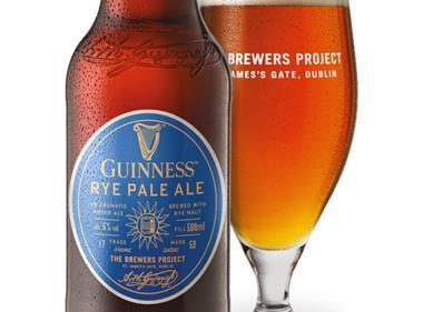 Diageo adds Guinness Rye Pale Ale to Brewers Project line-up