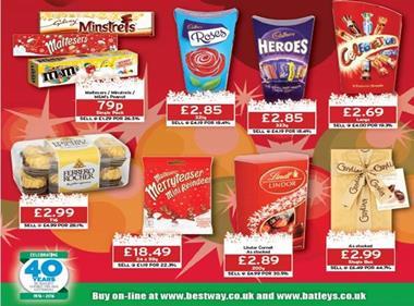 Bestway launches Christmas confectionery deals for indies