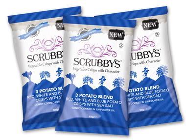 Scrubbys Vegetable Crisps with Character: acid test