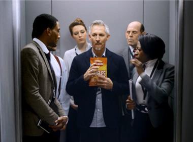 Gary Lineker fronts TV ad to drive new Walkers Bugles snacks