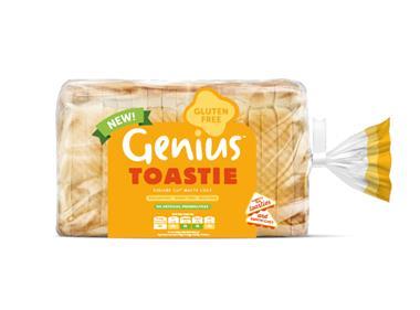 Genius launches first gluten-free square-cut Toastie loaf