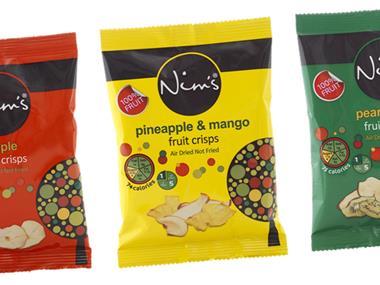 Nim's Fruit Crisps launches BackIt push for kids' range