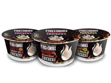 Fire & Smoke adds smoked chicken snack pots