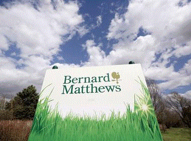 Bernard Matthews on the block as owner puts up 'for sale' sign