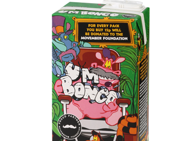 Um Bongo adds moustache packaging for Movember push