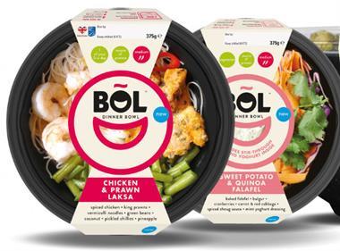 Bol targets evening eaters with new Dinner Bowls range